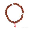 Red Jasper Bead Bracelet from South Africa | Venusrox