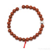 Red Jasper Bead Bracelet from South Africa | Venusrox