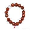 Red Jasper Bead Bracelet from South Africa | Venusrox