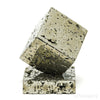 Pyrite Geode Polished Cube with base from Peru | Venusrox