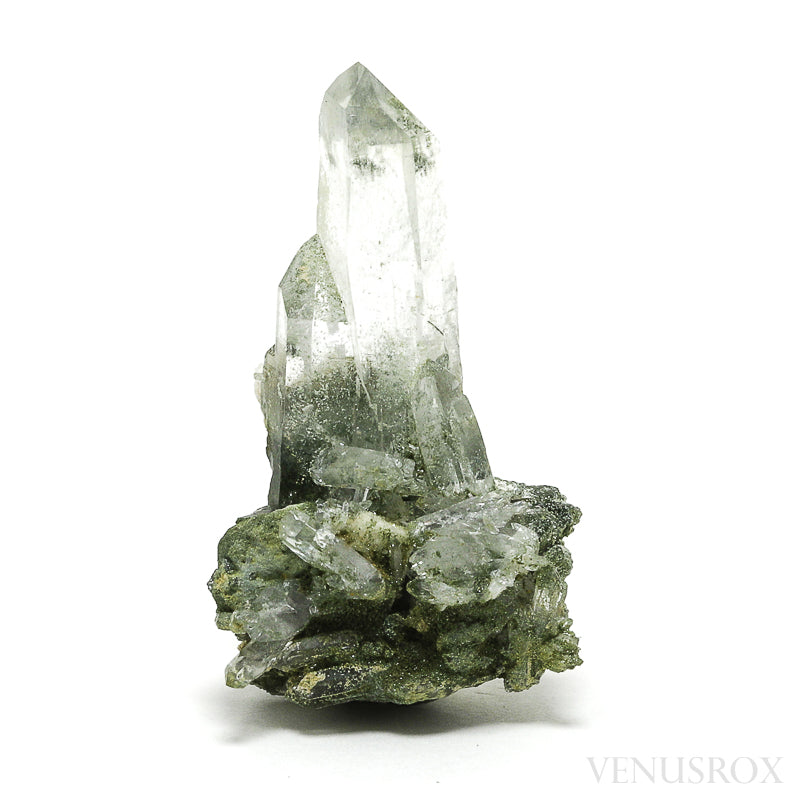 Himalayan Chlorite Quartz Natural Cluster from the Indian Himalayas | Venusrox