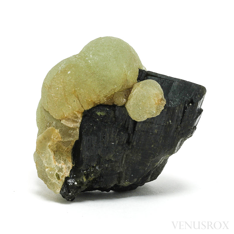 Prehnite with Epidote Natural Specimen from the Kayes Region, Mali, Africa | Venusrox