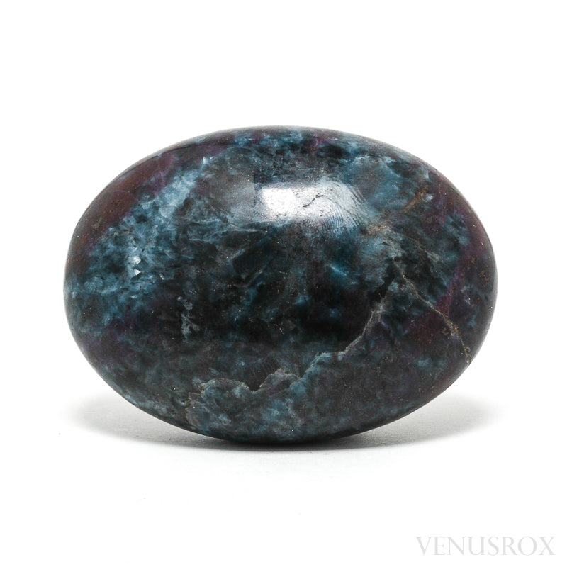 Blue Feather Kyanite with Ruby Polished Crystal from India | Venusrox