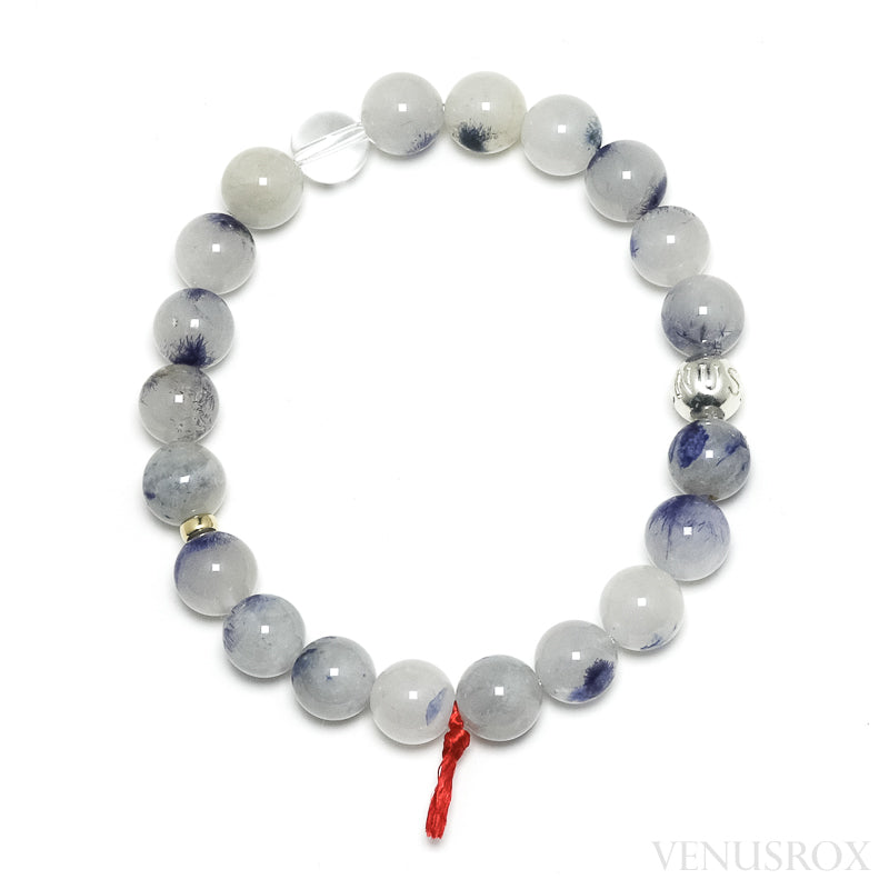 Dumortierite in Quartz Bracelet from Brazil | Venusrox