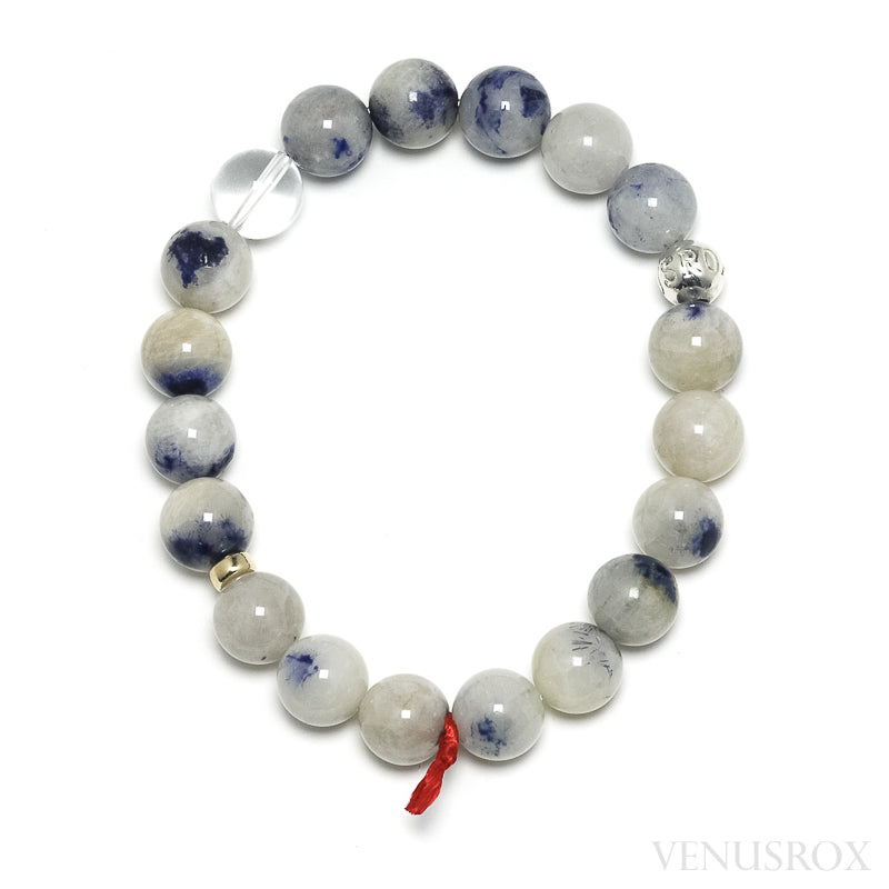 Dumortierite in Quartz Bracelet from Brazil | Venusrox