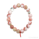 Pink Opal Bead Bracelet from Peru | Venusrox