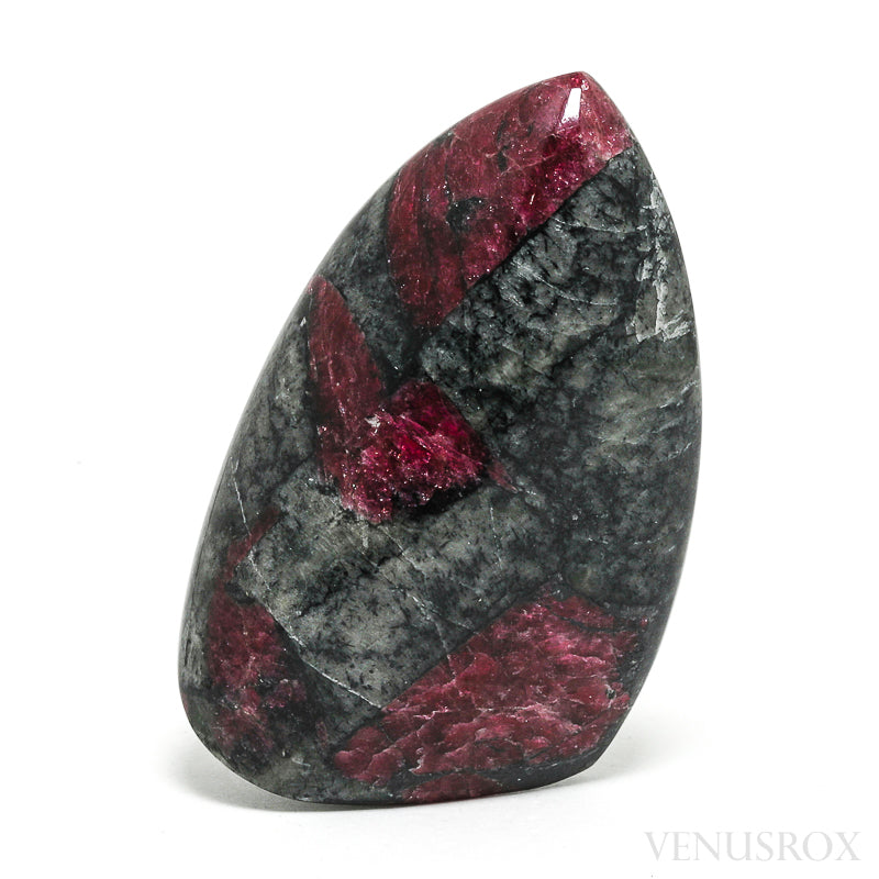 Eudialyte with Aegirine and Nepheline Polished Crystal from Kola Peninsula, Russia | Venusrox