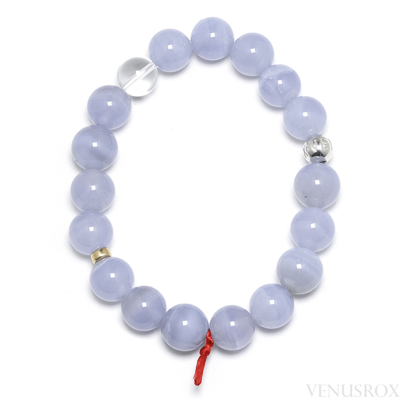 Blue Lace Agate Bracelet from Malawi | Venusrox