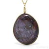 Ruby Polished Crystal Pendant from India | Venusrox