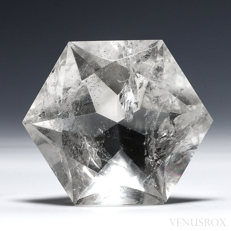 Clear Quartz Geometric Polished Crystal from Brazil | Venusrox