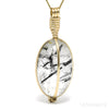 Tourmalinated Quartz Polished Crystal Pendant from India | Venusrox