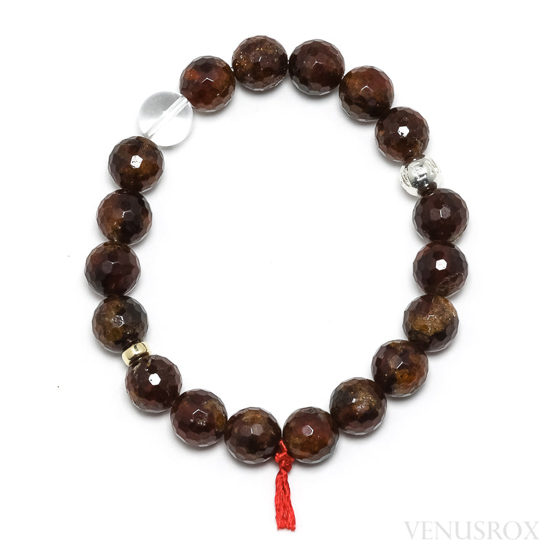 Hessonite Garnet Bead Bracelet from Mozambique | Venusrox