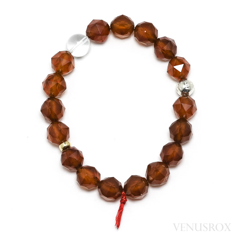 Hessonite Garnet Bead Bracelet from Mozambique | Venusrox