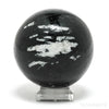 Black Tourmaline Polished Sphere from India | Venusrox
