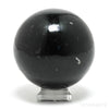 Black Tourmaline Polished Sphere from Madagascar | Venusrox