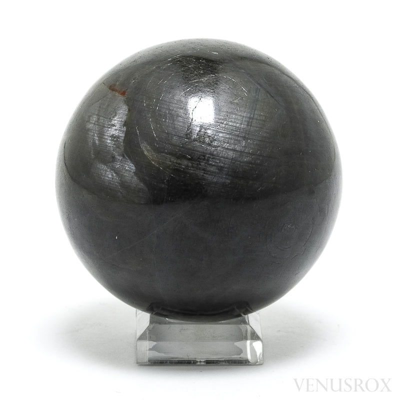 Brown/Blue Sapphire Polished Sphere from India | Venusrox