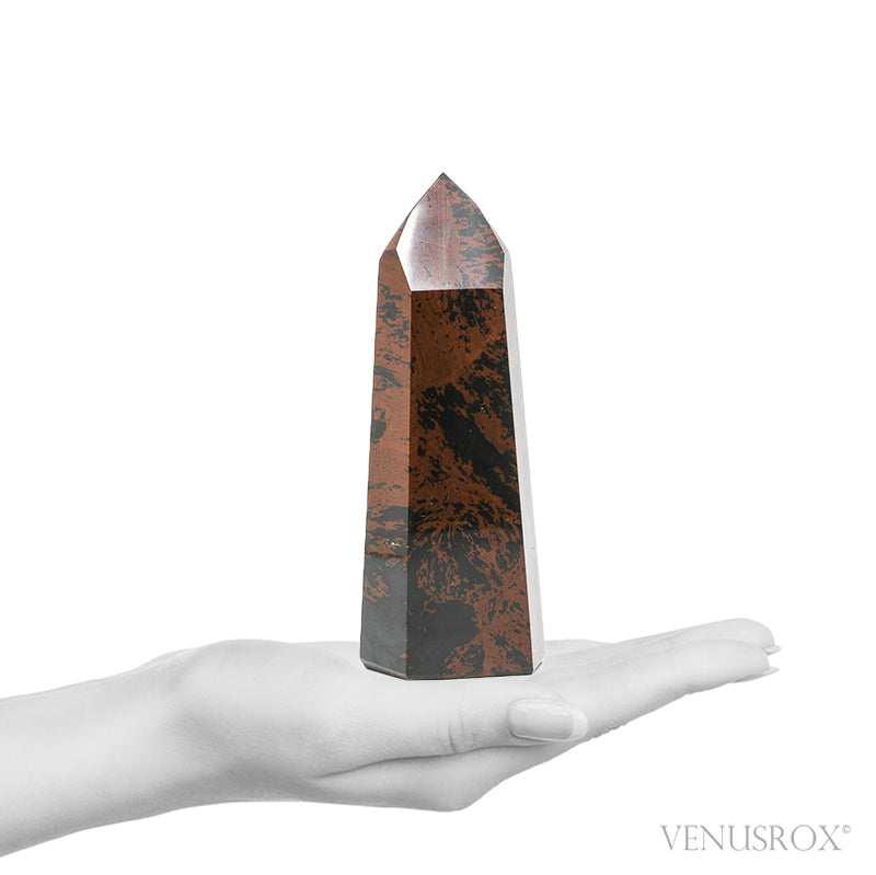 Mahogany Obsidian Polished Point from Mexico | Venusrox
