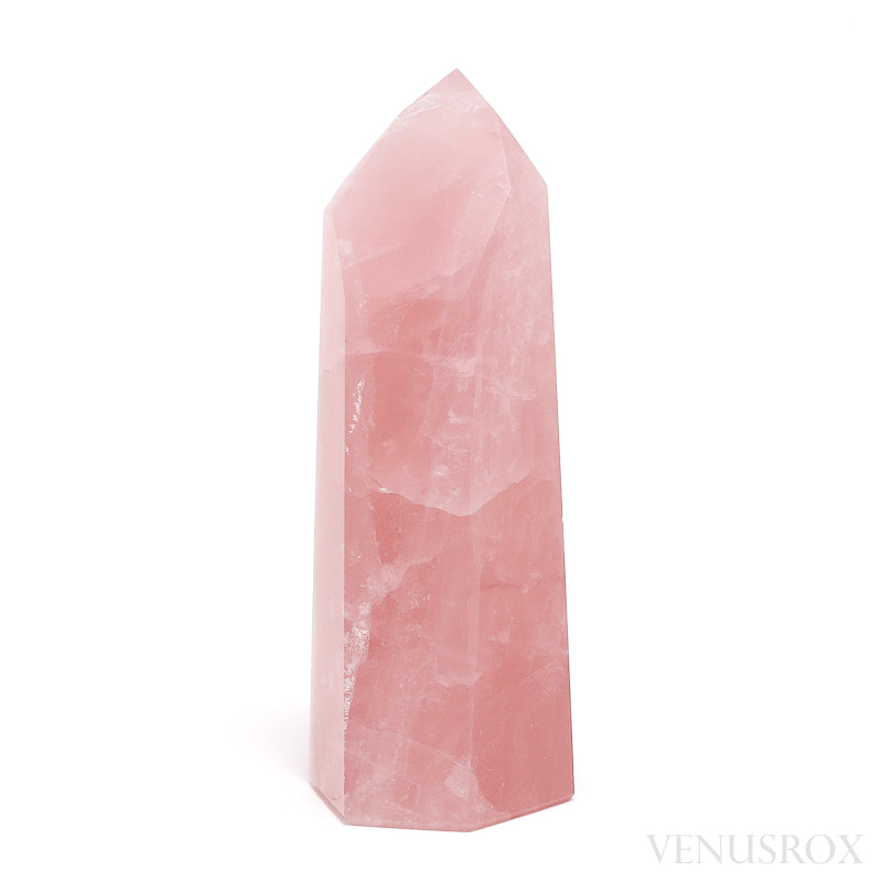 Rose Quartz Polished Point from Brazil | Venusrox