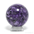 Charoite with Aegirine Polished Sphere from Sakha Republic, Siberia, Russia | Venusrox