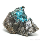 Chrysocolla with Quartz on Calcite Natural Crystal from the Lily Mine, Pisco Umay, Ica, Peru | Venusrox