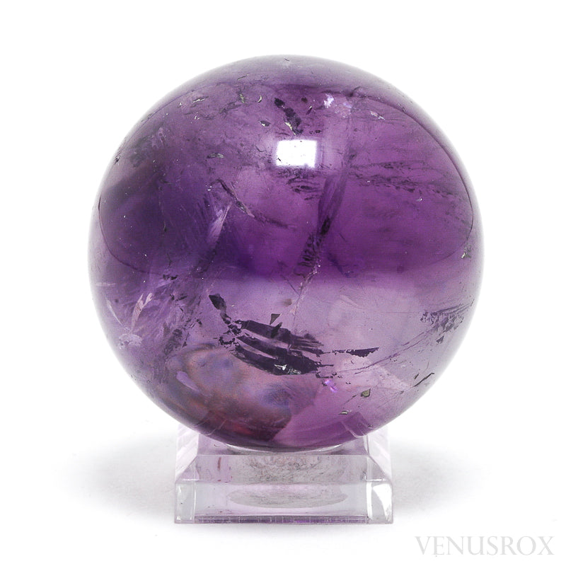 Amethyst Phantom Polished Sphere from Brazil | Venusrox