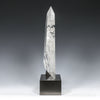 Clear Quartz Polished Point from Tocantins, Brazil mounted on a bespoke stand | Venusrox
