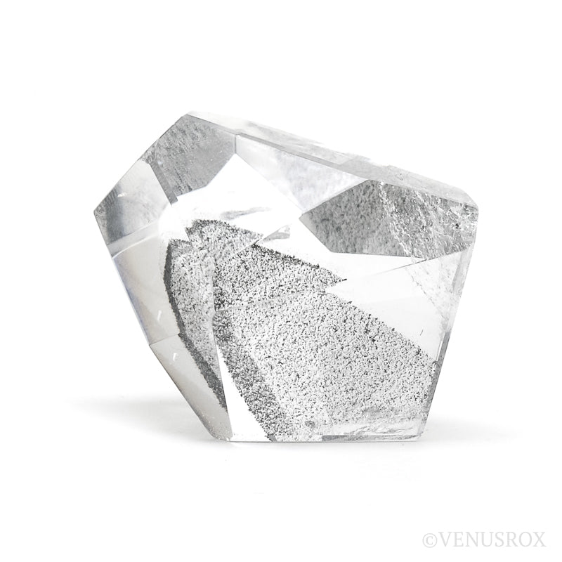 Black Phantom Lemurian Quartz Polished Crystal from Brazil | Venusrox