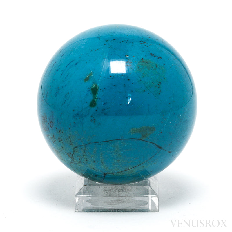 Chrysocolla with Malachite & Shattuckite Polished Sphere from Namibia | Venusrox