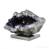 Amethyst Natural Cluster from Uruguay mounted on a bespoke stand | Venusrox