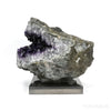 Amethyst Natural Cluster from Uruguay mounted on a bespoke stand | Venusrox