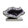 Amethyst Natural Cluster from Uruguay mounted on a bespoke stand | Venusrox