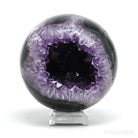 Amethyst with Agate Geode Sphere from Brazil | Venusrox