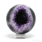 Amethyst with Agate Geode Sphere from Brazil | Venusrox