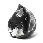 Amethyst with Agate Polished/Natural Flame from Uruguay | Venusrox