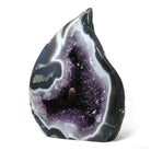 Amethyst with Agate Polished/Natural Flame from Uruguay | Venusrox