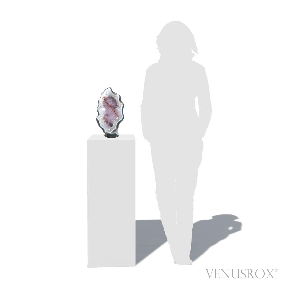 Amethyst with Quartz & Agate Polished/Natural Freeform from Uruguay | Venusrox