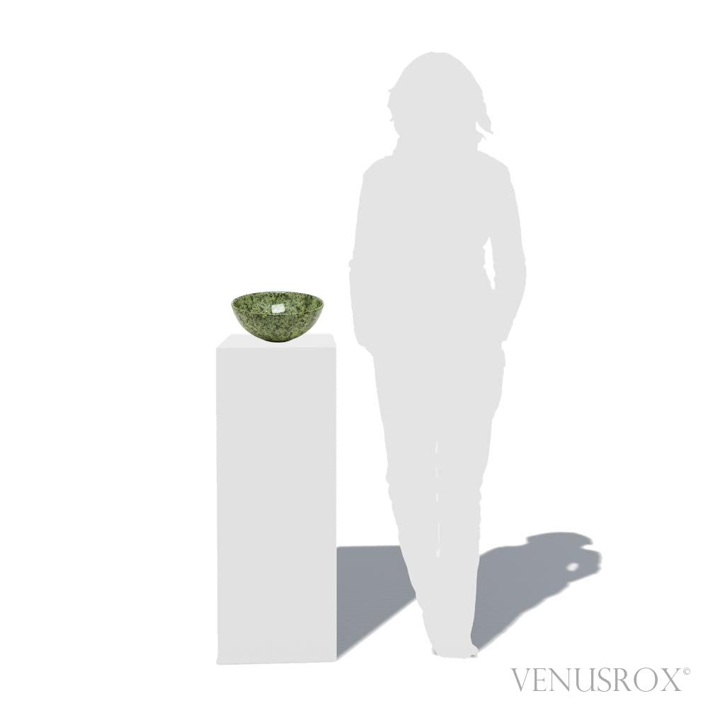 Serpentine Polished Bowl from Russia | Venusrox
