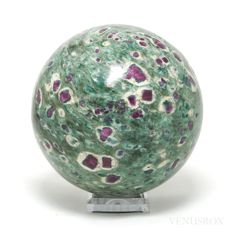 Ruby in Fuchsite Polished Sphere from India | Venusrox