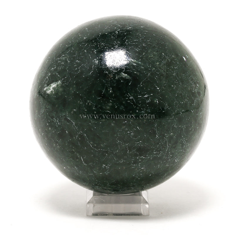 Moss Calcite Polished Sphere from India | Venusrox