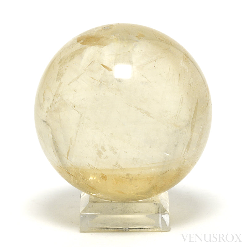 Honey Calcite Polished Sphere from China | Venusrox