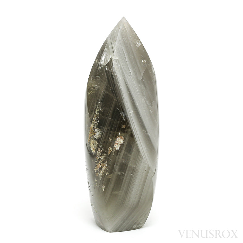 Phantom Smoky Quartz Polished Flame from Brazil | Venusrox