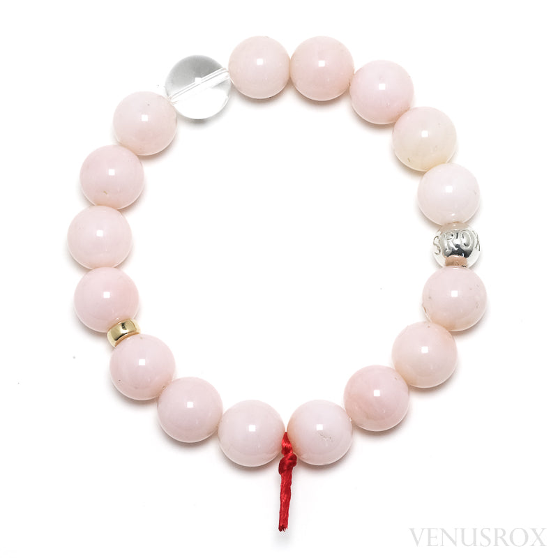 Pink Opal Bead Bracelet from Peru | Venusrox