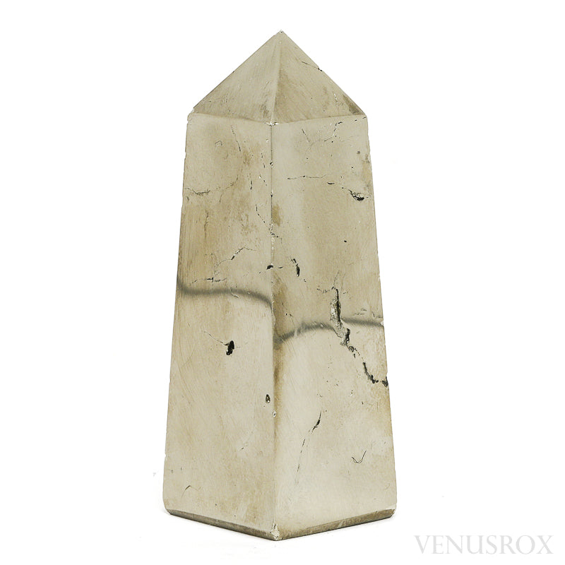 Pyrite Polished Point from Peru | Venusrox