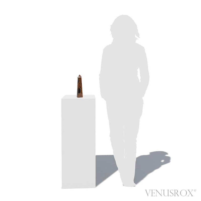 Mahogany Obsidian Polished Point from Mexico | Venusrox