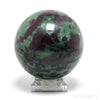 Ruby and Zoisite Polished Sphere from India | Venusrox
