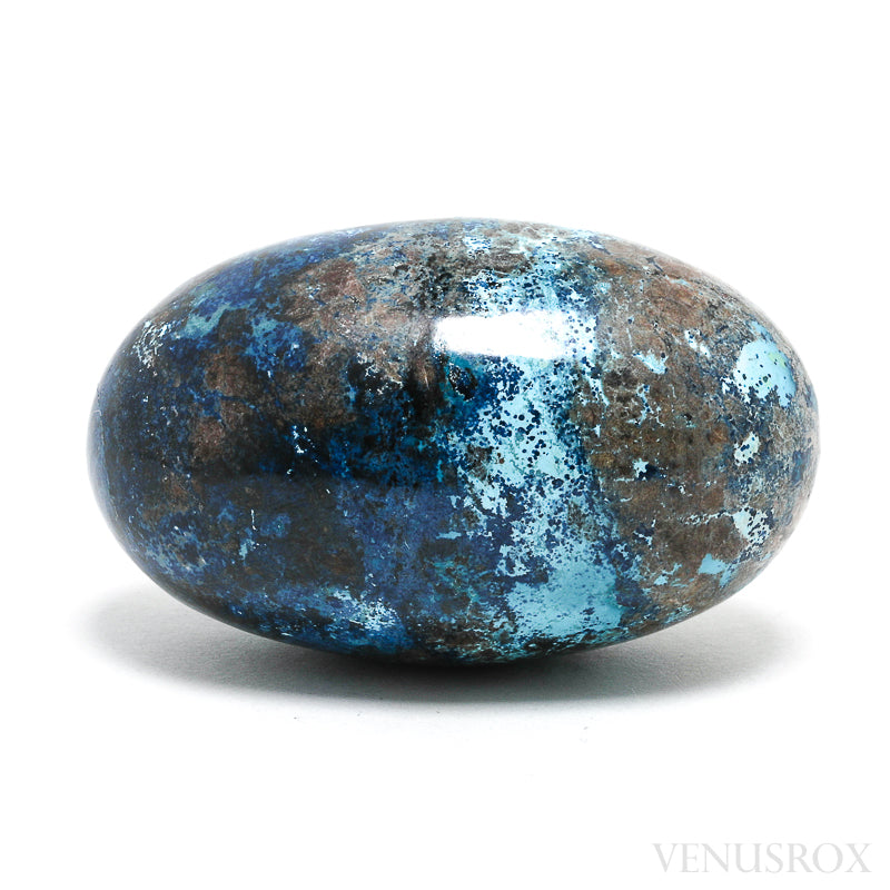 Chrysocolla with Shattuckite & Matrix Polished Crystal from Namibia | Venusrox