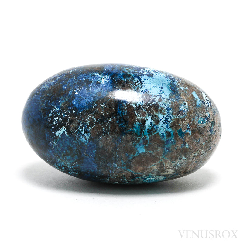 Chrysocolla with Shattuckite & Matrix Polished Crystal from Namibia | Venusrox