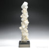 Apophyllite with Stilbite Natural Stalactite Cluster from Maharashtra, India mounted on a bespoke stand | Venusrox