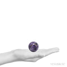 Charoite with Aegirine Polished Sphere from Sakha Republic, Siberia, Russia | Venusrox