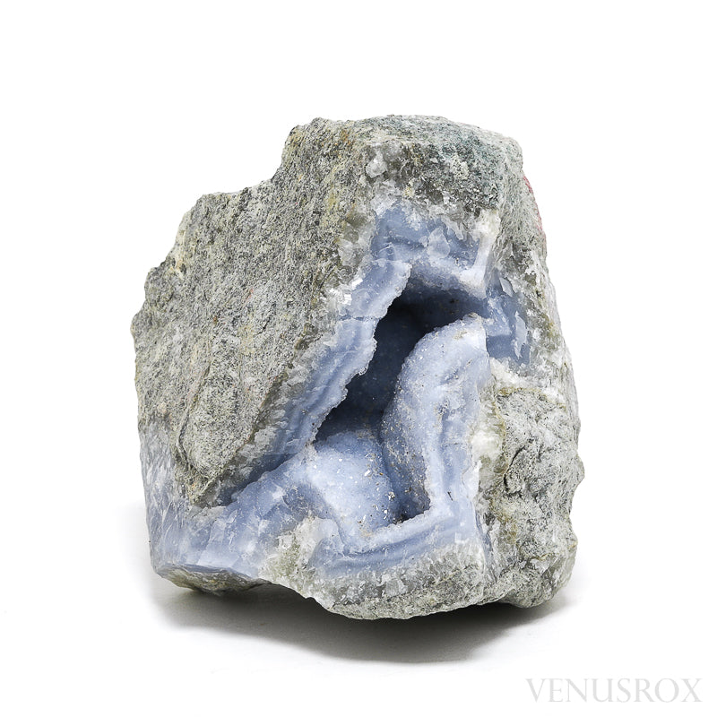 Blue Lace Agate on Matrix Natural Crystal from Malawi | Venusrox